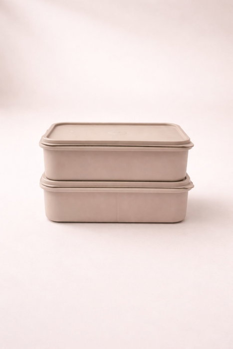 Hermia Juego de 6 Cajas de Almacenamiento Gris BU0055